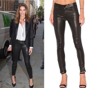 J Brand Leather Pants L8001